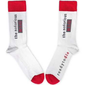 Merch Biggie Smalls: Chaussettes à la cheville Ready To Die