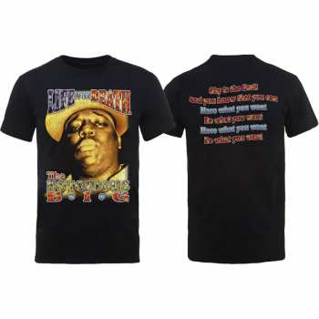 Marchandises Biggie Smalls: Tričko Life After Death  S
