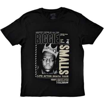 Marchandises Biggie Smalls: Biggie Smalls Unisex T-shirt: Life After Death Tour (small) S