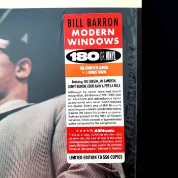 LP Bill Barron: Modern Windows LTD