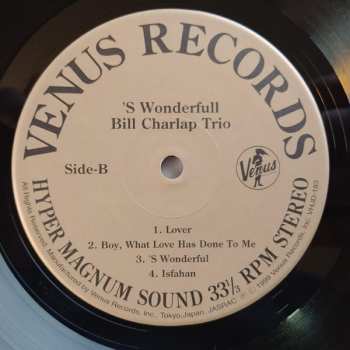 LP Bill Charlap Trio: 'S Wonderful LTD