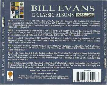 6CD/Coffret Bill Evans: 12 Classic Albums 1956-1962
