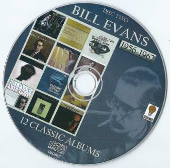 6CD/Coffret Bill Evans: 12 Classic Albums 1956-1962