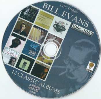 6CD/Coffret Bill Evans: 12 Classic Albums 1956-1962