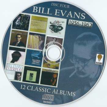 6CD/Coffret Bill Evans: 12 Classic Albums 1956-1962