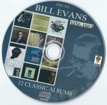 6CD/Coffret Bill Evans: 12 Classic Albums 1956-1962