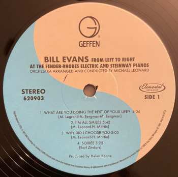 LP Bill Evans: From Left To Right  LTD