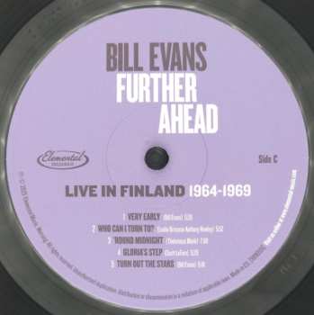 2LP Bill Evans: Further Ahead (Live In Finland 1964-1969) LTD | NUM