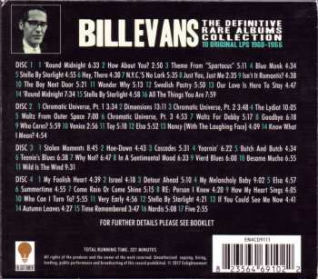 4CD/Coffret Bill Evans: The Definitive Rare Albums Collection
