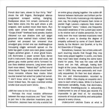 CD Bill Evans: Undercurrent