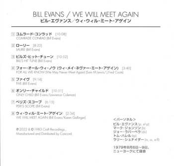 CD Bill Evans: We Will Meet Again LTD