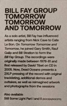 2LP Bill Fay Group: Tomorrow Tomorrow And Tomorrow LTD