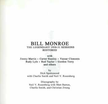 5CD Bill Monroe & His Blue Grass Boys: Castle Studio 1950 - 1951 (Complete Sessions)