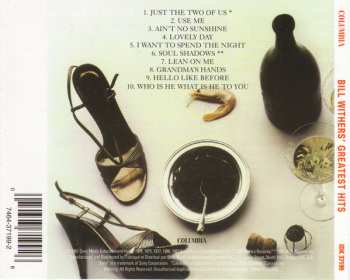 CD Bill Withers: Bill Withers' Greatest Hits