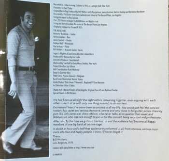 CD Bill Withers: Bill Withers Live At Carnegie Hall