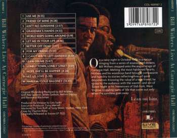 CD Bill Withers: Bill Withers Live At Carnegie Hall