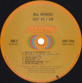 LP Bill Withers: Just As I Am LTD