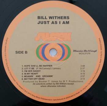 LP Bill Withers: Just As I Am
