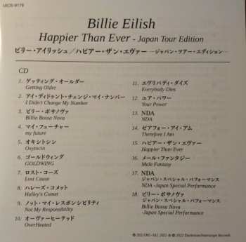 CD/DVD Billie Eilish: Happier Than Ever = ハピアー・ザン・エヴァー DLX | LTD