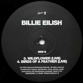 EP Billie Eilish: Live (RSD Black Friday 2025)