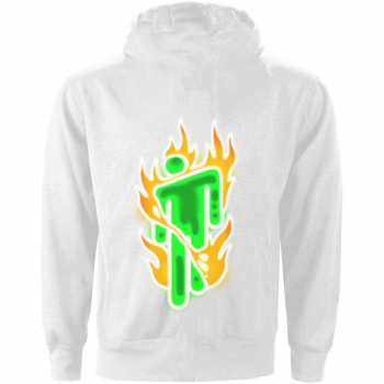Marchandises Billie Eilish: Mikina Airbrush Flames Blohsh  S