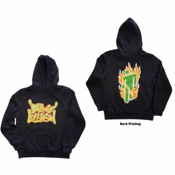Marchandises Billie Eilish: Mikina Airbrush Flames Blohsh  L