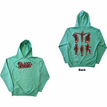 Marchandises Billie Eilish: Billie Eilish Unisex Pullover Hoodie: Silhouettes (back Print) (small) S