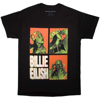 Merch Billie Eilish: T-shirt 3 Photo Logo Billie Eilish