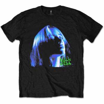Merch Billie Eilish: T-shirt Neon Shadow Blue 