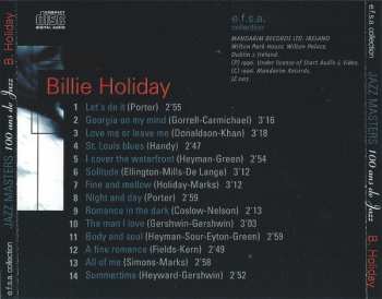 CD Billie Holiday: Jazz Masters (100 Ans De Jazz)