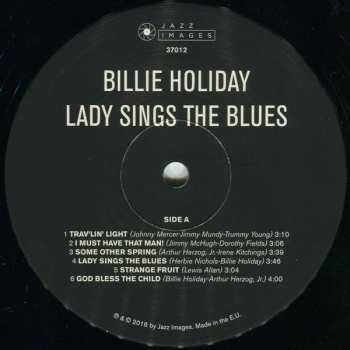LP Billie Holiday: Lady Sings The Blues  DLX | LTD