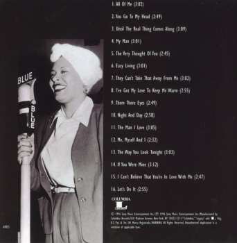 CD Billie Holiday: Love Songs