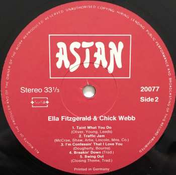 6LP/Coffret Ella Fitzgerald: Ladies Of Jazz 