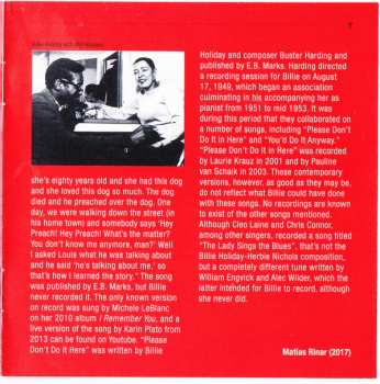 2CD Billie Holiday: The Complete Billie Holiday Song Book