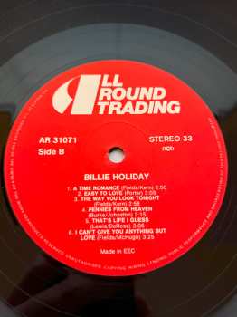 3LP/Coffret Billie Holiday: The Lady Sings The Blues