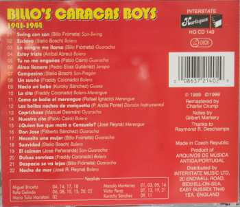 CD Billo's Caracas Boys: 1941-1944 