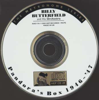 CD Billy Butterfield And His Orchestra: Pandora's Box 1946 ~ '47