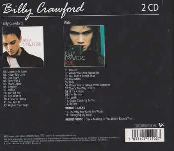 2CD/Coffret Billy Crawford: Billy Crawford / Ride