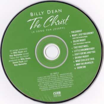 CD Billy Dean: The Christ (A Song For Joseph)