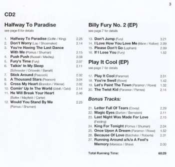 2CD Billy Fury: Three Classic Albums Plus...