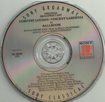 CD Billy Goldenberg: Ballroom (Original Broadway Cast)