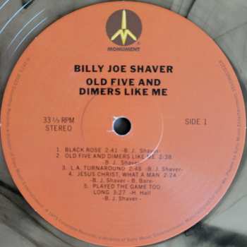 LP Billy Joe Shaver: Old Five And Dimers Like Me CLR