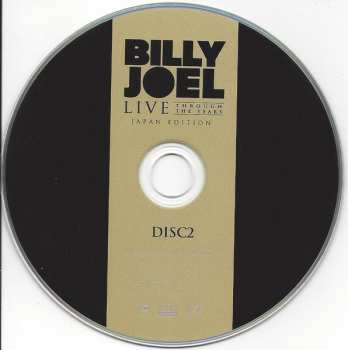 2CD Billy Joel: Live Through The Years (Japan Edition) = ビリー・ザ・ベスト:ライヴ!