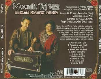 CD Bina & Pranav Mehta: Moonlit Taj