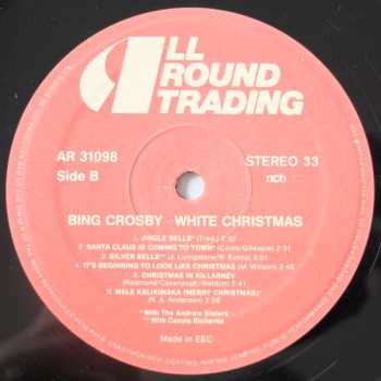 LP Bing Crosby: White Christmas