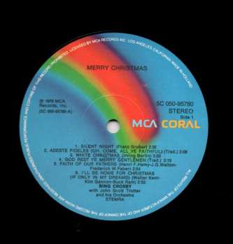 LP Bing Crosby: Merry Christmas