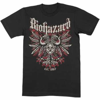 Merch Biohazard: T-shirt Crest 