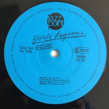 LP Larry Coryell: Freitag 2.Mai Samstag 3.Mai 1986 Mühle Hunziken