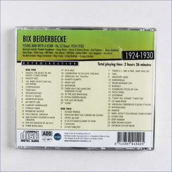2CD Bix Beiderbecke: Young Man With A Horn (His 52 Finest 1924-1930)