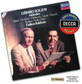 CD César Franck: Mélodies: Bizet ∙ Chabrier ∙ Debussy ∙ Fauré ∙ Franck / Berlioz: Nuits D'Été